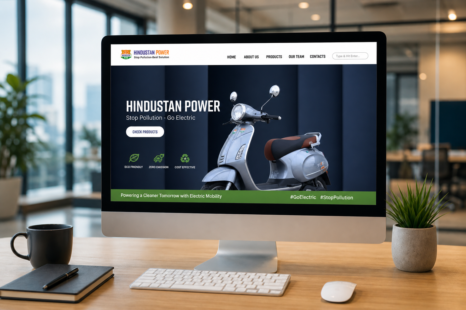 Hindustan Power EV — Electric Mobility Brand